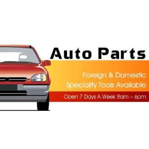    3x6 Vinyl Banner   Auto Parts Foreign And Domestic 