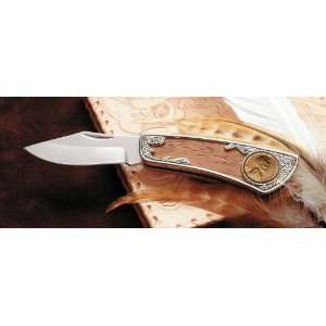   First Year of Issue Lincoln Wheat Penny Pocket Knife 