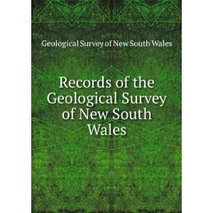   of New South Wales. 1 2 Geological Survey of New South Wales Books