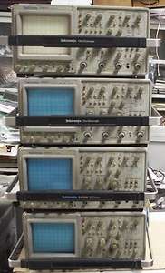 Lot of 4 Tektronix 2465B 400MHz Oscilloscope Parts/Repair #1  