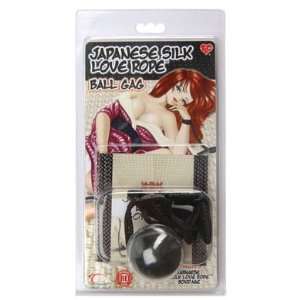  JAPANESE LOVE ROPE and BALL GAG BLACK Health & Personal 