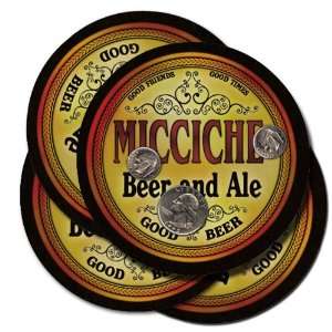  MICCICHE Family Name Beer & Ale Coasters 