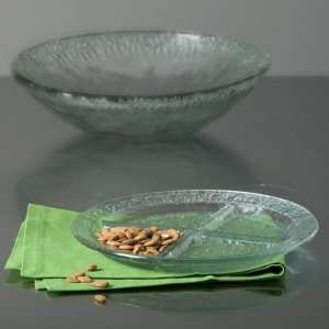  Recycled glass sectional tapas dish