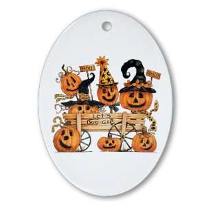   Oval) Halloween Lets Boogie Jack o Lantern Pumpkin 