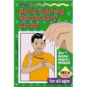   Sign Language   Hearing Series/Set a) (Sign Language Material [Cards