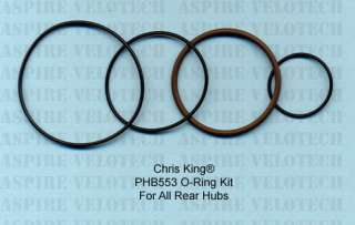 Chris King PHB553 Rear Hub O Ring Kit (hubs)  