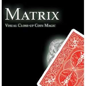  Matrix Visual Close Up Coin Magic DVD Toys & Games