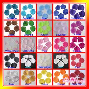   Petals Flower Used Directly Wedding Party Decoration Colors U Pick