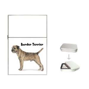 Border Terrier Flip Top Lighter