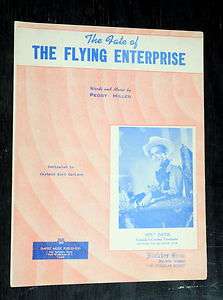 The Fate of The Flying Enterprise Music  Recorded by Stu Davis 