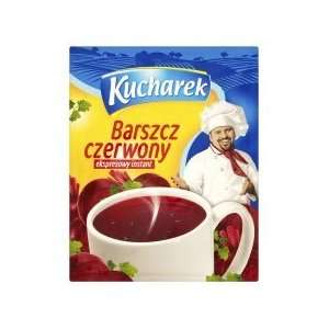 Kucharek Red Borsch 48G x 4  Grocery & Gourmet Food