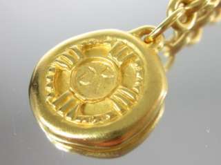 NEW DONNA KARAN NEW YORK Gold Plated Chain Key Chain  