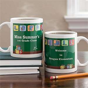  Personalized Teacher Coffee Mug   Little Learners