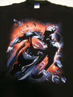 Superman Eternal Hero Flying T Shirt DC Comics New  