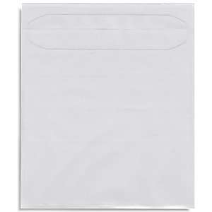  Clear Tamperproof Poly Sleeves with Adhesive Backing 100 