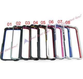   Aluminum Blade Element Metal Bumper Cover Case For iPhone 4 4G  