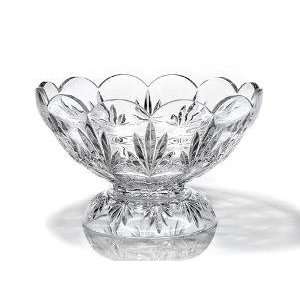  13 CRYSTAL ROUND FOOTED BOWL, CELEBRITY COLLECTION 