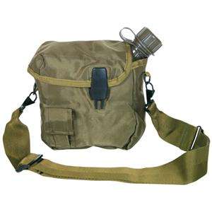 New G.I. STYLE 2 QT. BLADDER CANTEEN W/COVER OLIVE DRAB  