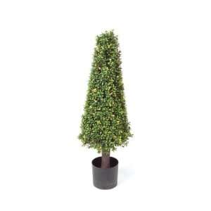   Artificial Boxwood Cone Tree Christmas Topiary 3
