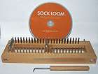 SOCK LOOM Adjustable Knitting Board 9x3 with DVD