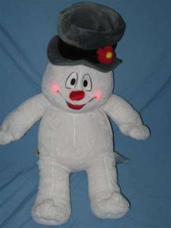 Build A Bear Frosty The Snowman Light Up Retired 1st Ed  