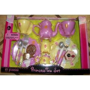  Princess Tea Set (19) Piece Toys & Games