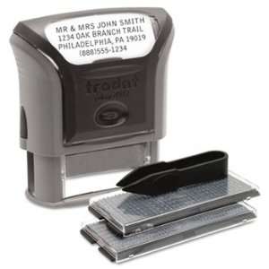  Trodat 5915   Self Inking Do It Yourself Message Stamp, 3 