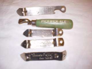 Vintage, Pickwick, Bud, Old Milwaukee, Keglined, Can Openers   (5)