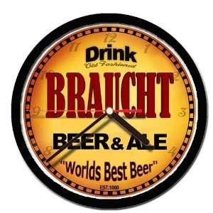  BRAUCHT beer and ale cerveza wall clock 