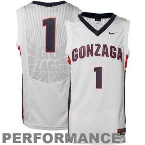  Nike Gonzaga Bulldogs #1 Aerographic Replica Basketball 