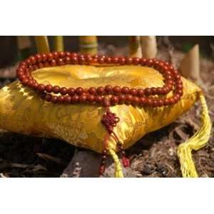   Tibetan Dark Lotus Seed Mala 108 Beads for Meditation 