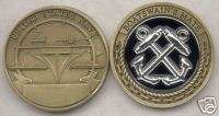 US NAVY BOATSWAINS MATE CHALLENGE COIN 954 D 620 s  