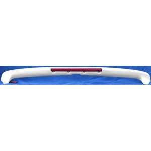  92 95 HONDA CIVIC REAR TRUNK SPOILER, with Lamp; Coupe, 3 piece 