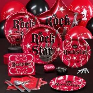  Rock Star 1st Birthday Standard Party Pack Toys & Games