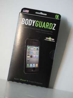 New Bodyguardz screen protector for Apple iphone 4S 4 Life time 