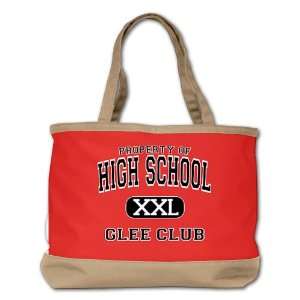 Shoulder Bag Purse (2 Sided) Tan Property of High School XXL Glee Club