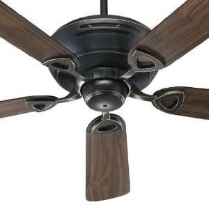  By Quorum Hoffman Collection Old World Finish Ceiling Fan 