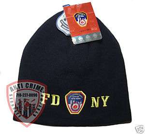 FDNY NY FIRE DEPT/CLOTHING/APPAREL/GEAR/BEANIE/HAT/CAP  