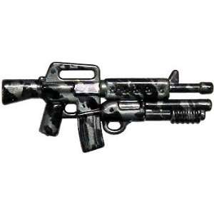  BrickArms 2.5 Scale LOOSE Weapon M16DBG Masterkey GUNMETAL 