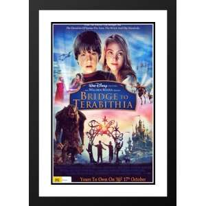  Bridge to Terabithia 20x26 Framed and Double Matted Movie 