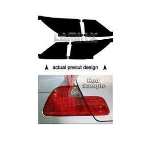   IS Convertible (10  ) Tail Light Vinyl Film Covers ( RED ) by Lamin x