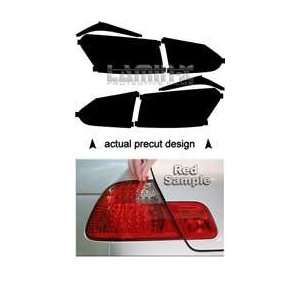  HS (10  ) Tail Light Vinyl Film Covers ( RED ) by Lamin x Automotive