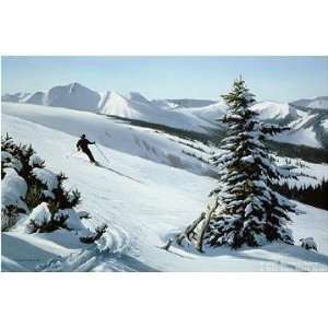  Maynard Reece   High Country Skier Artists Proof