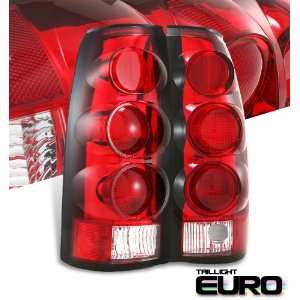  Chevy 1999 2000 Escalade Suv Red/Clear Taillight Red/Clear 