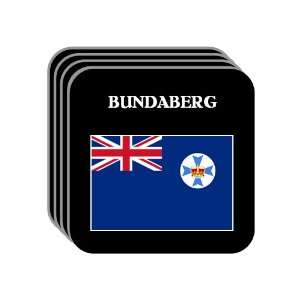 Queensland   BUNDABERG Set of 4 Mini Mousepad Coasters