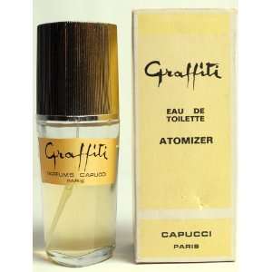 Graffiti Eau De Toilette Atomizer By Capucci 3.5 Oz (105 Cc) Brand New 