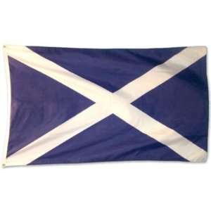   by 3 foot fabric St Andrews Cross flag with eyelets