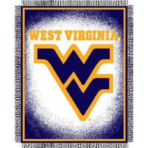  West Virginia Mountaineers 48x60 Focus Triple Woven 