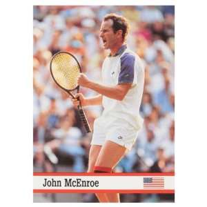  Tennis Express John McEnroe World of Sports Card Sports 