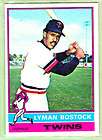 1976 TOPPS 263 LYMAN BOSTOCK RC TWINS NM MT  